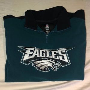 Eagles flease quarter zip